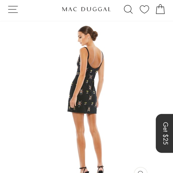 NWT Mac Duggal dress - Picture 2 of 6